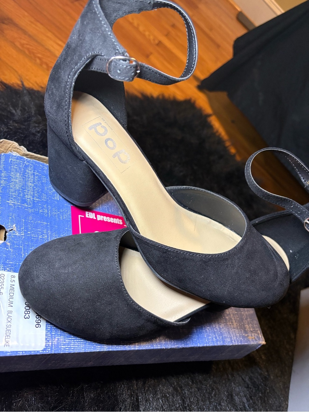 Pop Womens “Gal” Block Heel Pumps